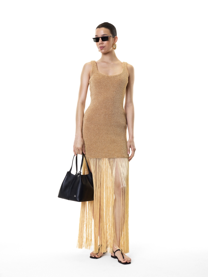 Zwart leren sandalen met vierkante teen KS MURIEL