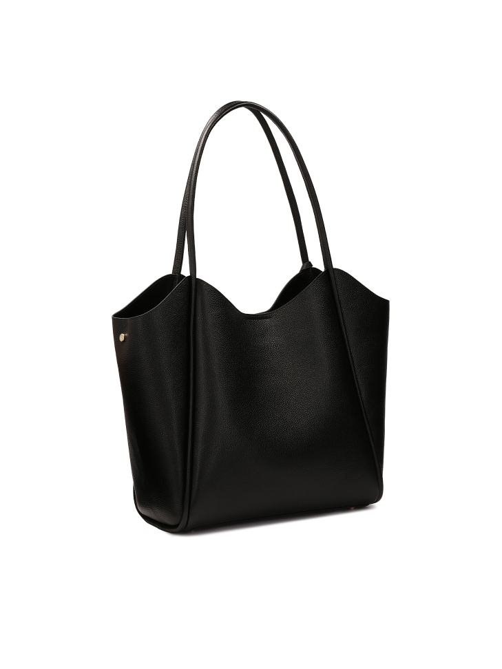 Grote leren schoudertas MILANI