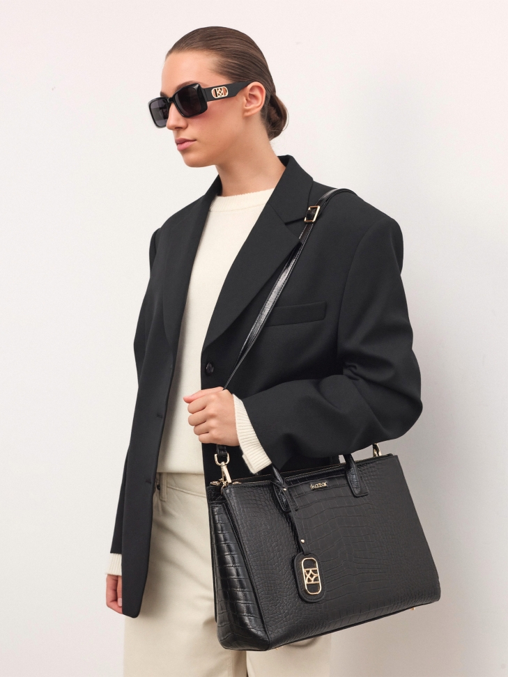 Elegante handtas in zakelijke stijl DOMINICA L