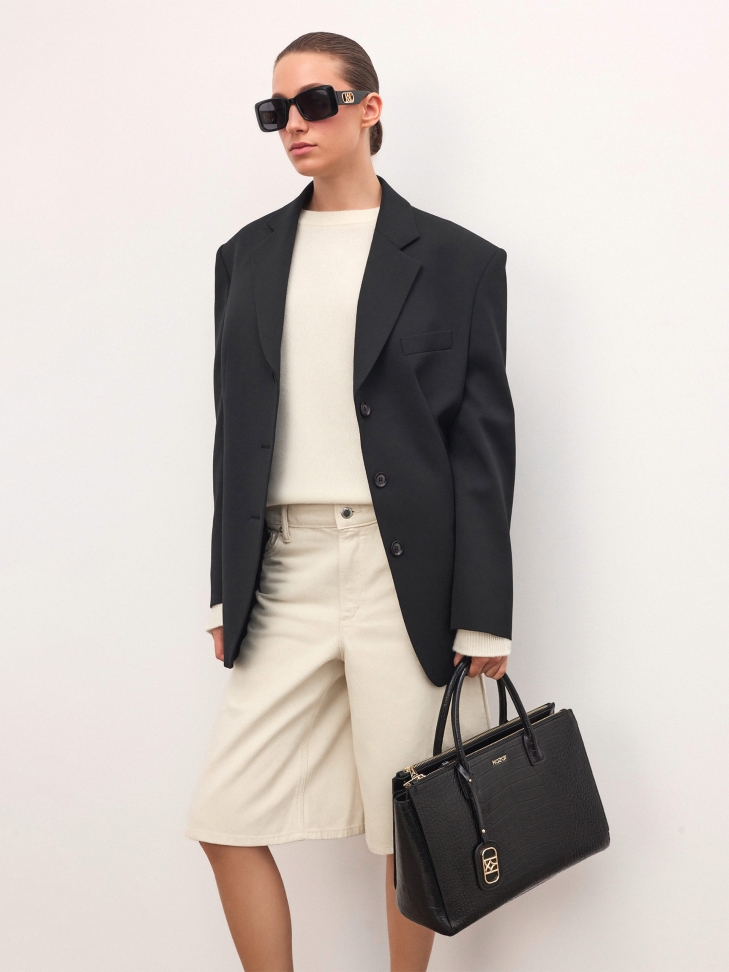 Elegante handtas in zakelijke stijl DOMINICA L