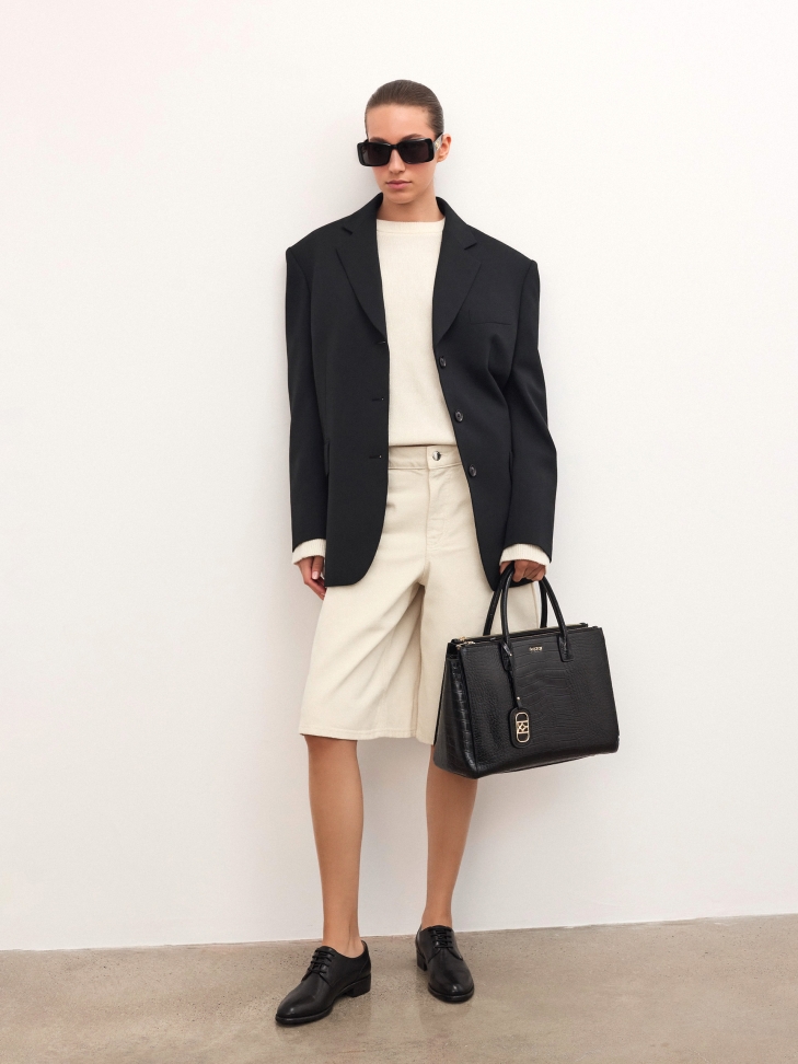 Elegante handtas in zakelijke stijl DOMINICA L