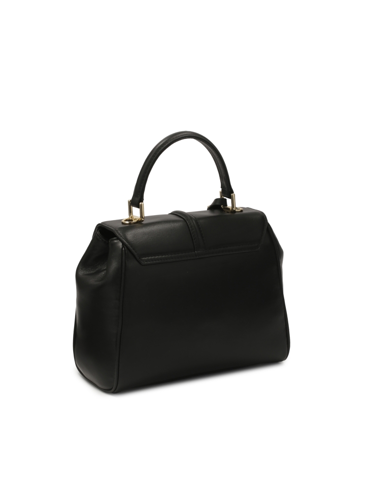 Zwarte handtas van het type met handvat INEZ S