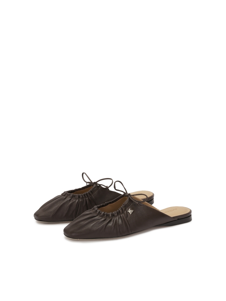 Donkerbruine glijbanen met gekreukt bovenwerk KS LUCITA