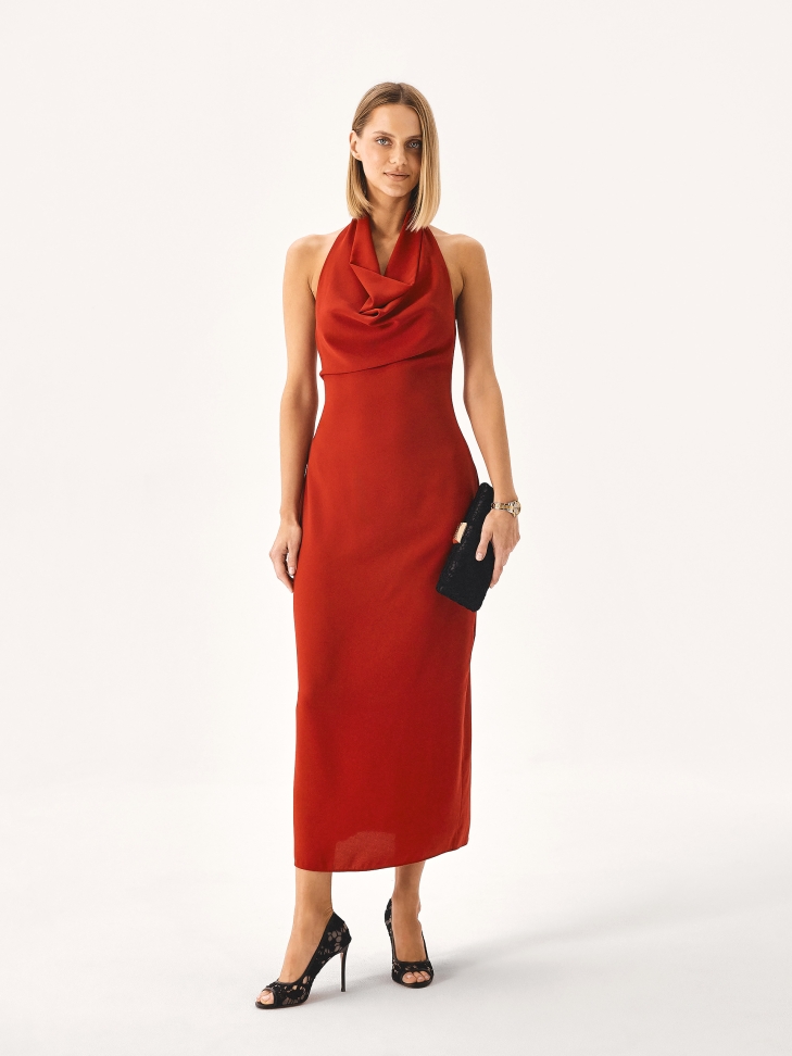 Kanten pumps met open teen KANA