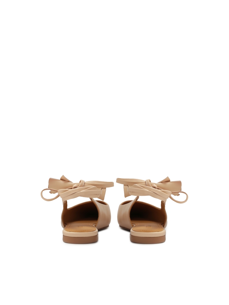 Platte gebonden pumps SELINE