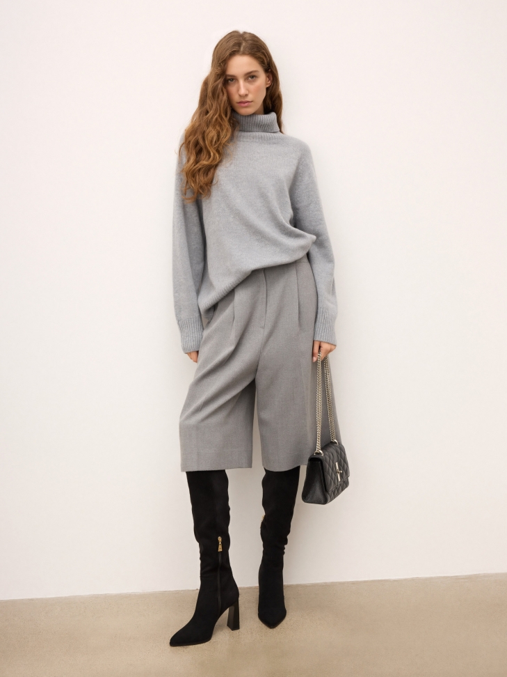 Zwarte laarzen over de knie OTISVILE