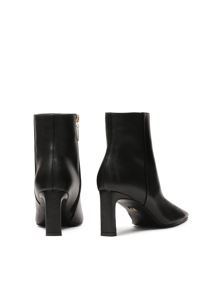 Leren laarzen met verlengde neus LAURYN