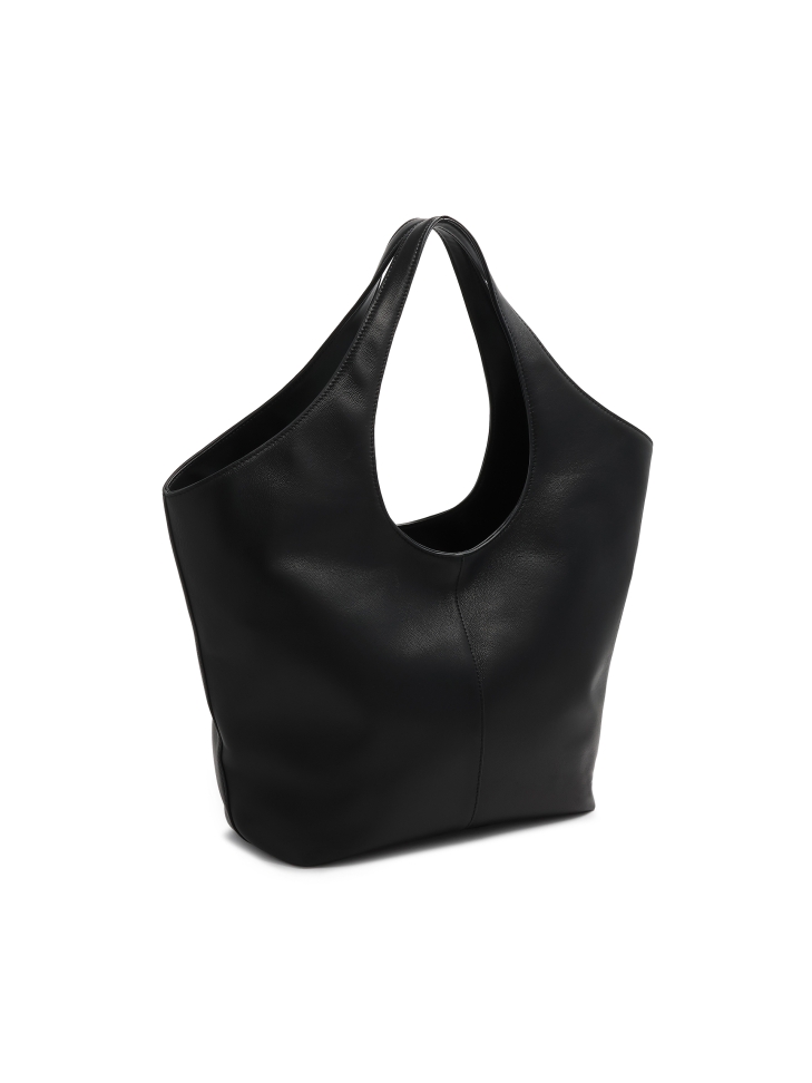 Grote leren schoudertas FOLA