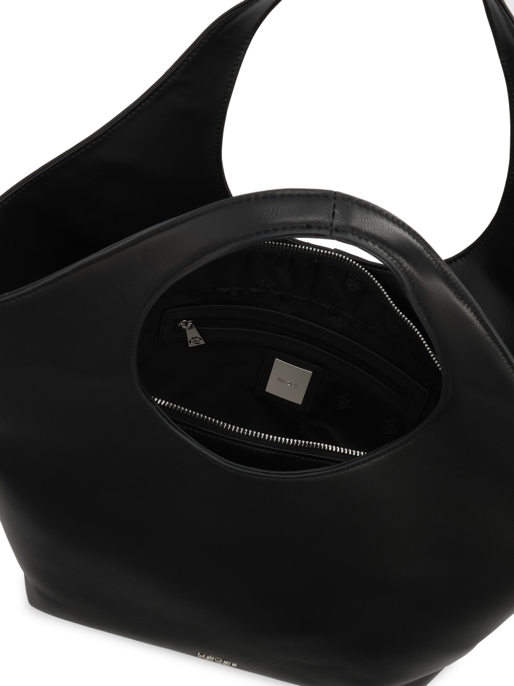 Grote leren schoudertas FOLA