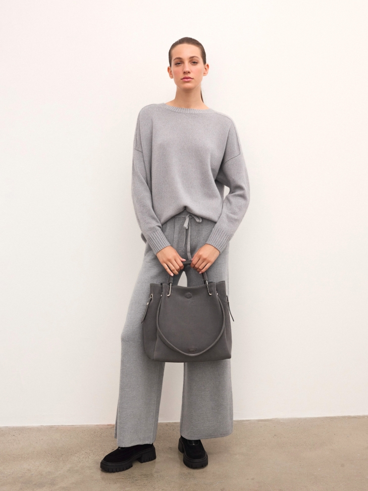 Suède laarzen met een rits aan de voorkant van het bovenwerk ELODEA