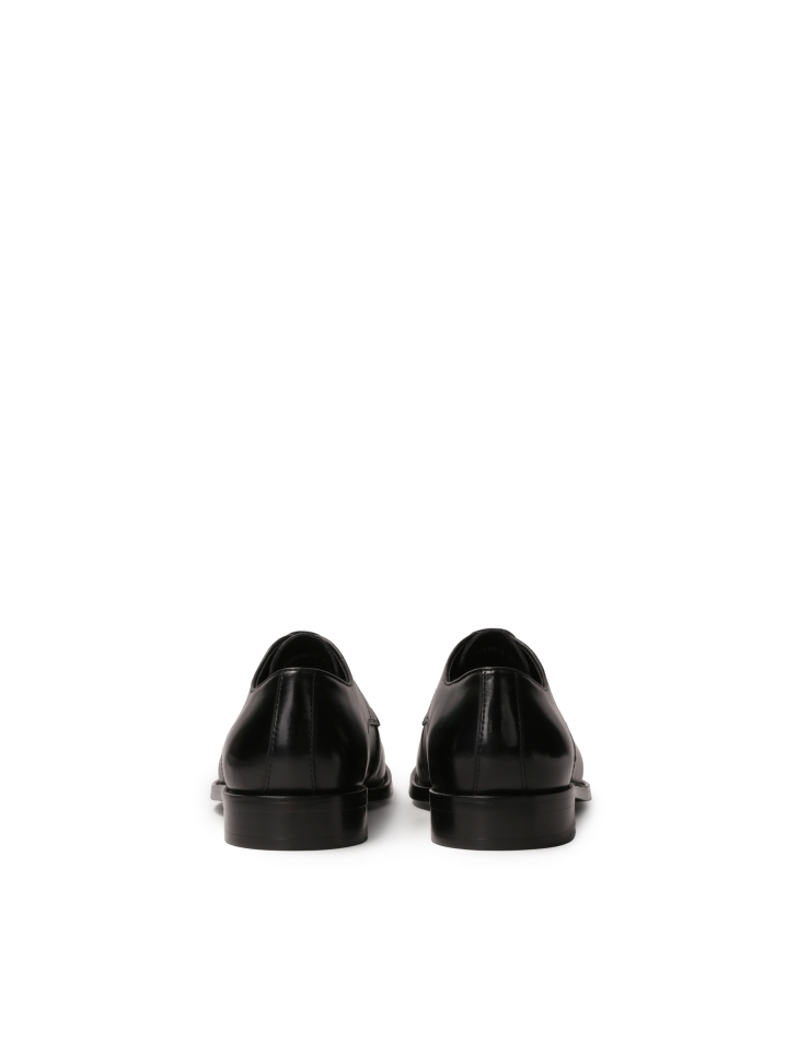 Zwarte leren schoenen OCTAVIOS