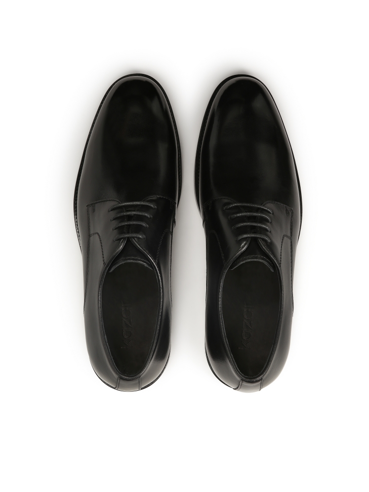 Zwarte leren schoenen OCTAVIOS