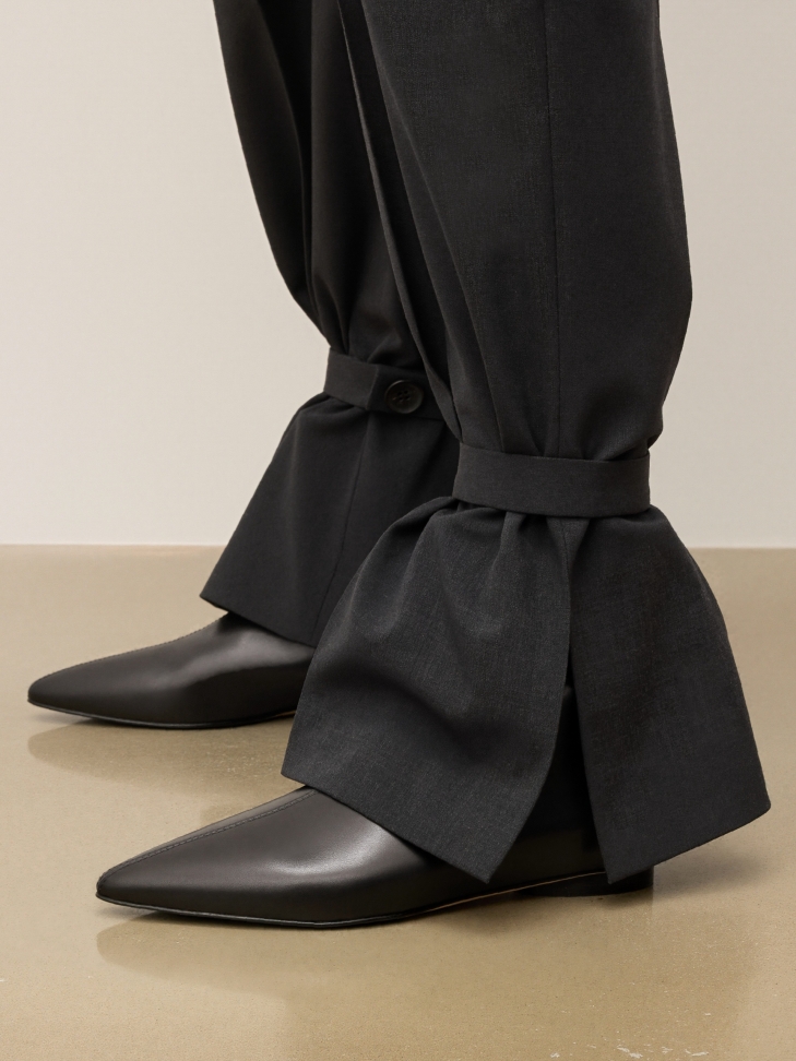 Platte laarzen met rits KS AMIENS