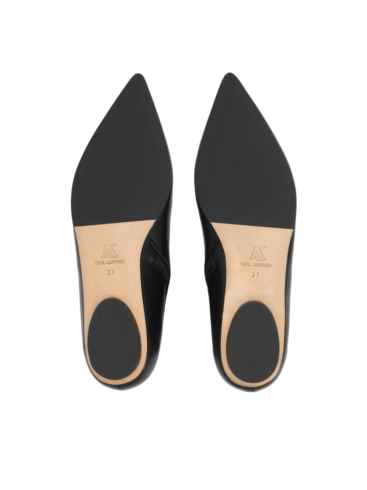 Platte laarzen met rits KS AMIENS