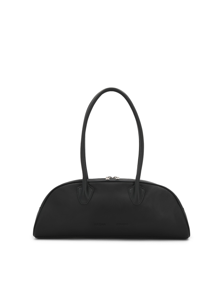 Modieuze handtas in de vorm van een baguette KS MODE