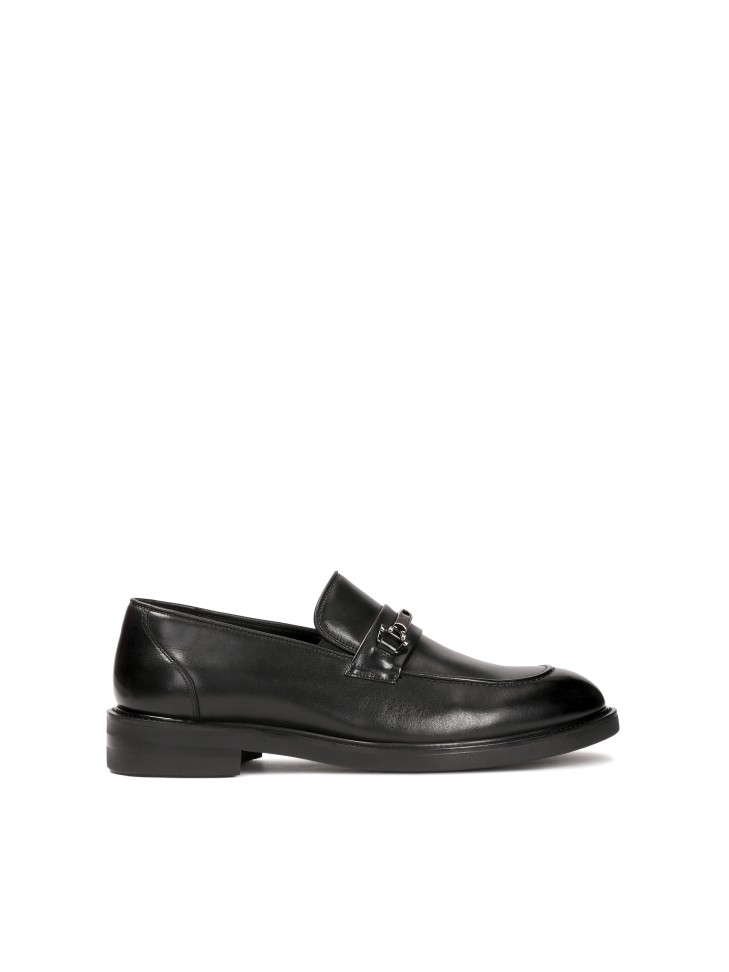 Elegante leren loafers met gesp TIMONES
