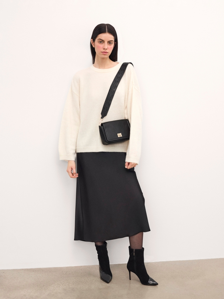 Elegante laarzen van suède en lakleer JACKIE