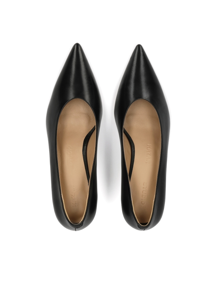 Zwarte pumps met spitse teen KS NARINE