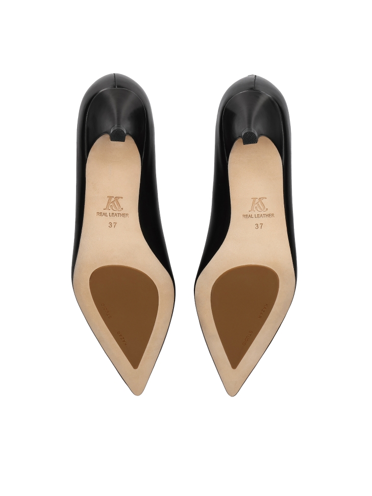 Zwarte pumps met spitse teen KS NARINE