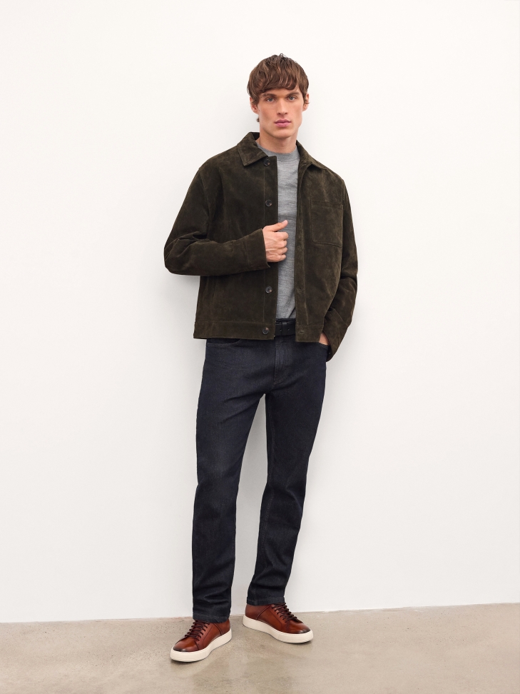 Bruine hoge sneakers met band FELIKS