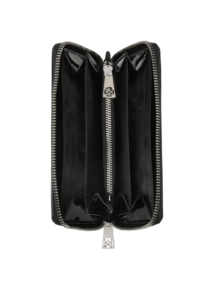 Patent portemonnee met rits KAIRIS