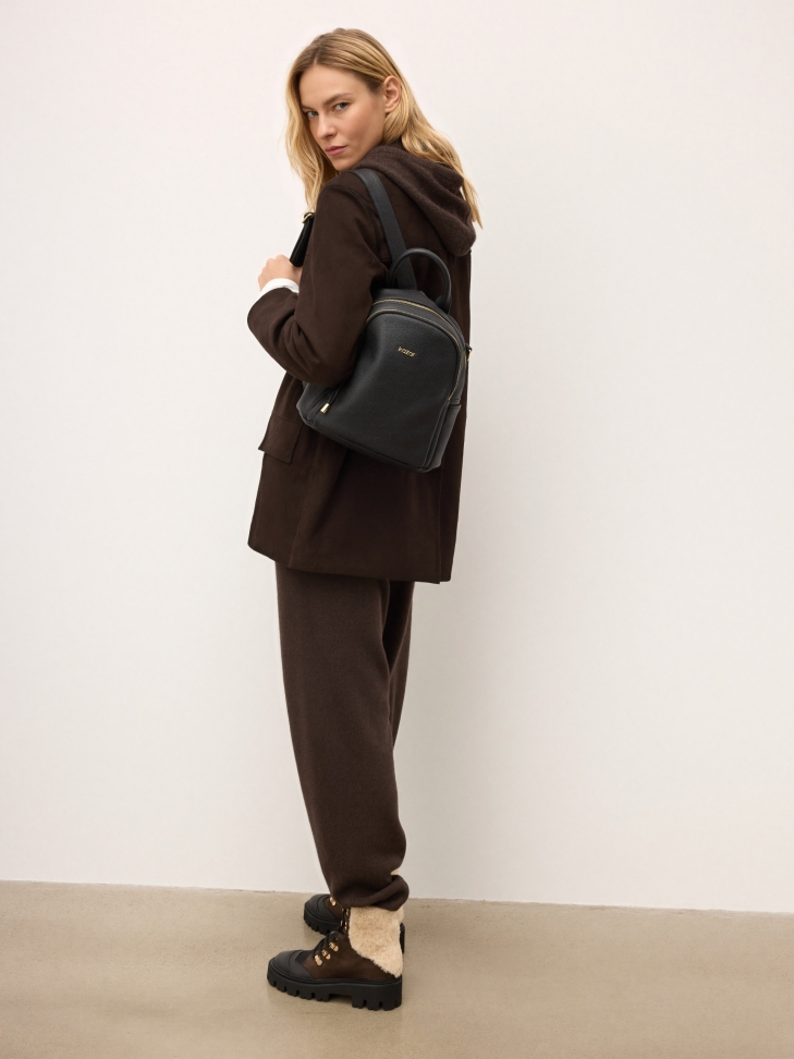 Suède laarzen met schapenwol SAMMY